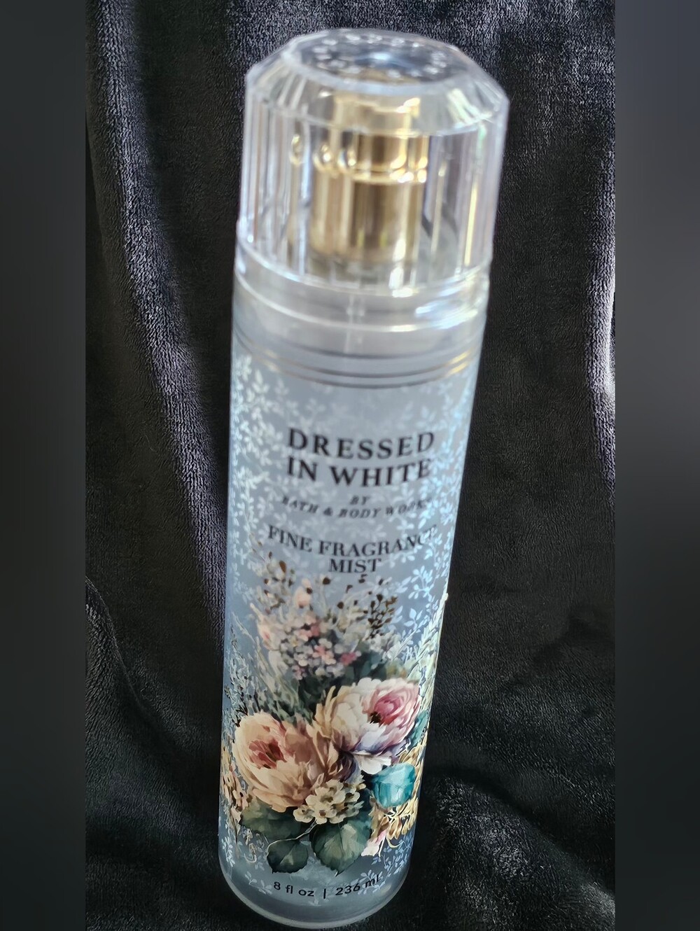 Fine Fragrance Mist - White & Gold Bottle